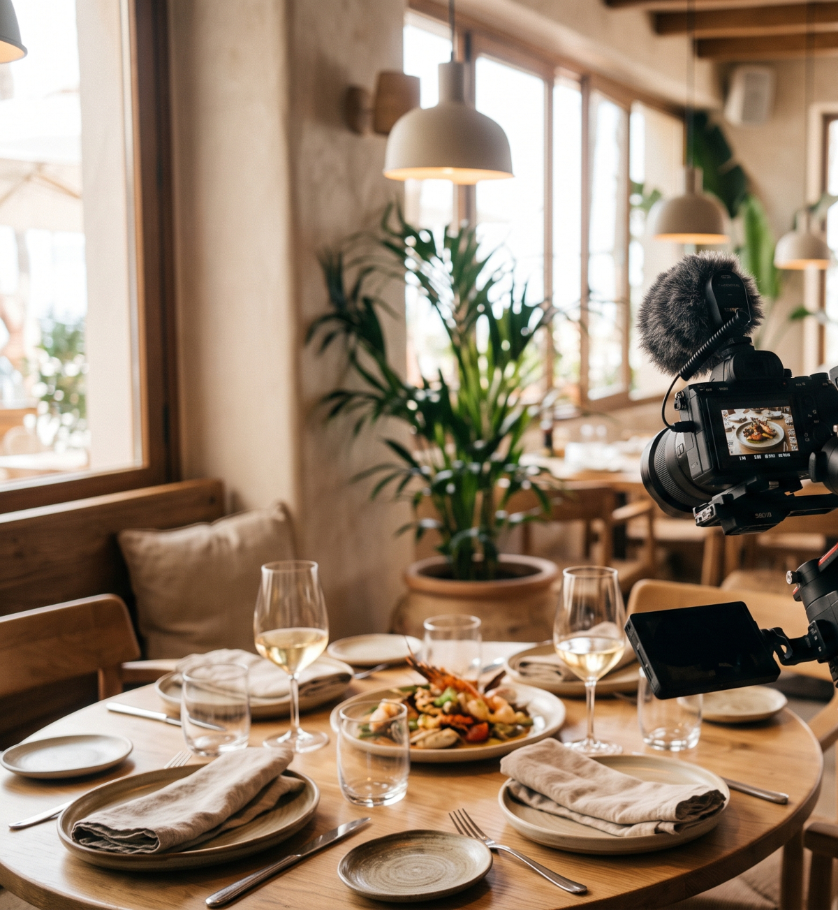 Grabaci&oacute;n de v&iacute;deo y fotograf&iacute;a presencial en Benidorm